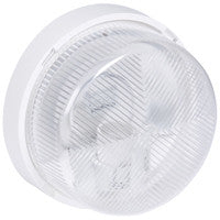 Bulkhead light IP 44 - IK 07 Round - B22 - Polycarbonate diffuser