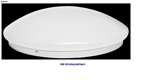 FRATER 20W- LED Ceiling LightType 3