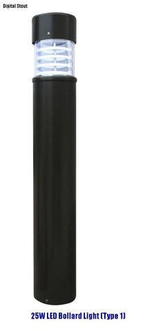 FRATER 25W LED Bollard Light (Type 1)
