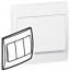 LEGRAND 281005 3G 2W 10AX Mallia White