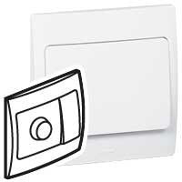 LEGRAND TELEPHONE SKT RJ11/12 SINGLE Part No: 730054