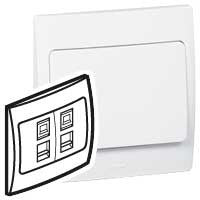 LEGRAND SCREENED TV+FM+SAT Part No: 730043