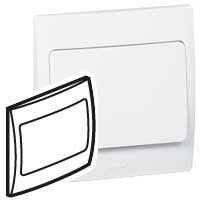 LEGRAND 281190 BLANKING PLATE 1G Mallia White