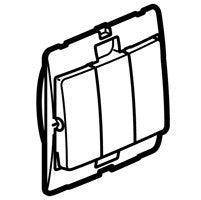LEGRAND 283005 281905 3G 2W 10AX Mallia Silver