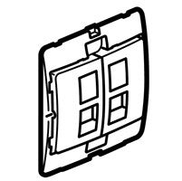 LEGRAND DATA OUTLET RJ45 DOUBLE Part No: 283165