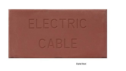 50x20x5CM Cement Cable Tiles - Digital Stout