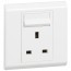 LEGRAND 13A SINGLE SWITCHED SOCKET Part No: 617041