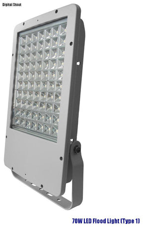 70W LED Flood Light (Type 1) - Digital Stout