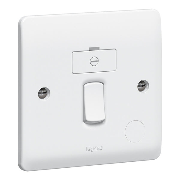 LEGRAND 730036 CONNECTION UNIT 13A DP SWT F/O Synergy White