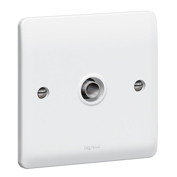 LEGRAND 730040 SCREENED TV SINGLE Synergy White