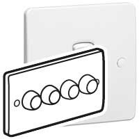 LEGRAND DIMMER 1X2WAY 4G -1000W Part No: 730049