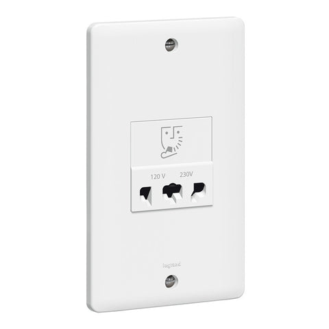 LEGRAND SHAVER SOCKET 240/115V Part No: 730090