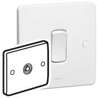 LEGRAND 730145 SCREENED TV TERM Synergy White