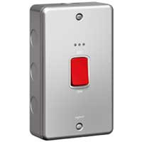 LEGRAND 733821 45A DP SWT 146X86 NEON Synergy Metalclad