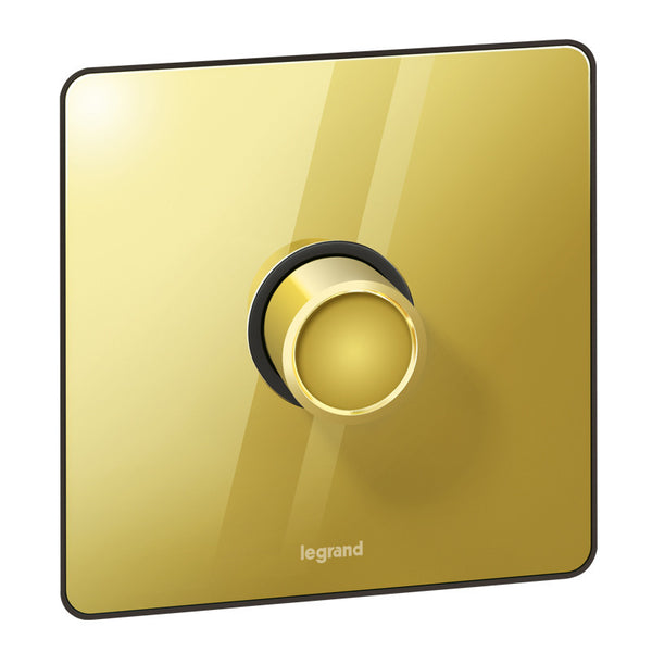 LEGRAND 832550 DIMMER 1X2W LV 1000W Synergy Sleek Gold