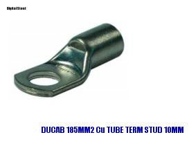 DUCAB 185MM2 Cu TUBE TERM STUD 10MM