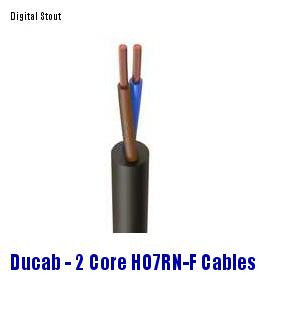 Ducab - 2 Core HO7RN-F Rubber Cables
