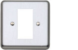 MK K181WHI 1M 1G EURO FRONTPLATE APERTURE 25X50