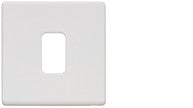 MK K24331BSS 1M GRID PLUS FRONT PLATE WITH MOUNTING FRAME