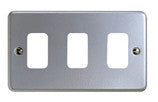 MK METALCLAD 3 MODULE GRID PLUS FRONTPLATE