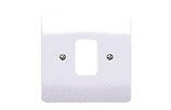 MK K3631WHI 1MODULE GRID PLUS FRONTPLATE