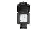 MK MASTERSEAL 13A 1G DP SWITCHED FUSED CONN UNIT FRONT FLEX
