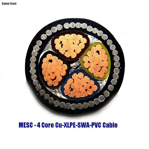 MESC - 4 Core Cu/XLPE/SWA/PVC Cable