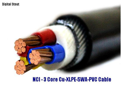 NCI - 3 Core Cu/XLPE/SWA/PVC Cable