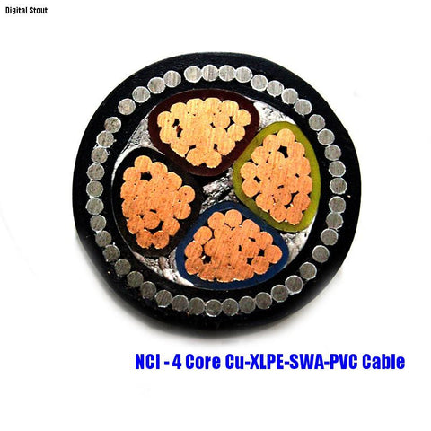 NCI - 4 Core Cu/XLPE/SWA/PVC Cable