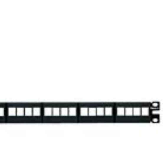 Panduit NK Modular Patch Panel, Flat, 24 Port, 1 (NKFP24Y)