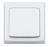 MK S4781WHI 1G 2W 10AX SP Switch