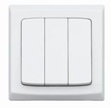 MK S4783WHI 3G 2W 10AX SP Switch