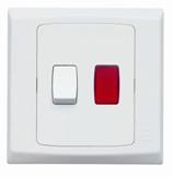 MK S8423Whi 1G 20AX DP Switch with Neon