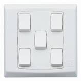 MK S8875WHI 5G 2W 10AX SP Switch