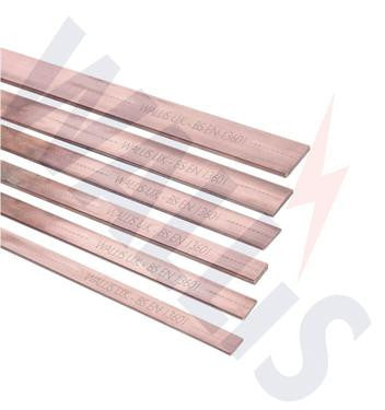 25x3mm Bare Copper Tape WALLIS TC 253 - Digital Stout