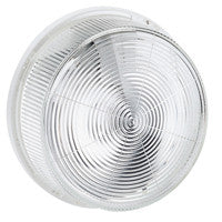 Bulkhead light IP 44 - IK 07 Round - E 27 - glass diffuser
