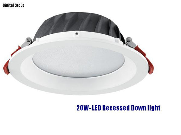 FRATER 20W- LED Recessed Down light