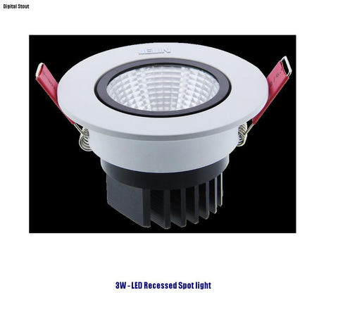 FRATER 3W - LED Recessed Spot light