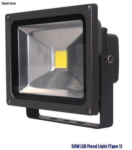 50W LED Flood Light (Type 1) - Digital Stout