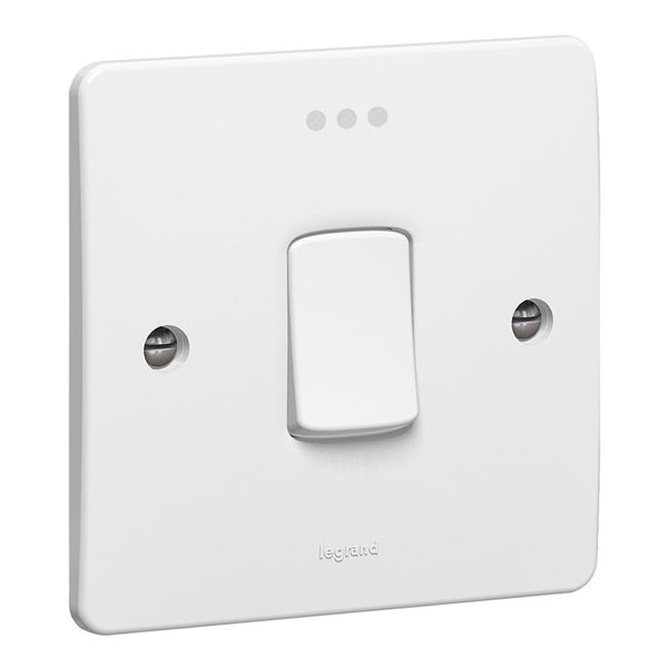 LEGRAND 730012 20A DP SWITCH + LED Synergy White