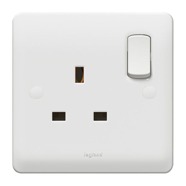 LEGRAND 730060 13A DP 1G SWITCHED SOCKET Synergy White