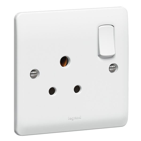 LEGRAND 730069 5A SINGLE SWITCHED SOCKET Synergy White