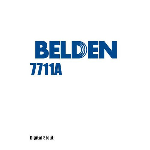 Belden 7711A