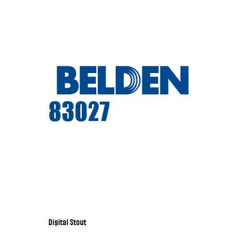 Belden 83009