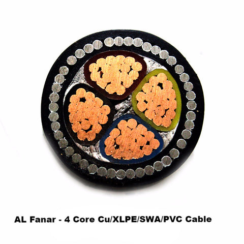 AL Fanar - 4 Core Cu/XLPE/SWA/PVC Cable