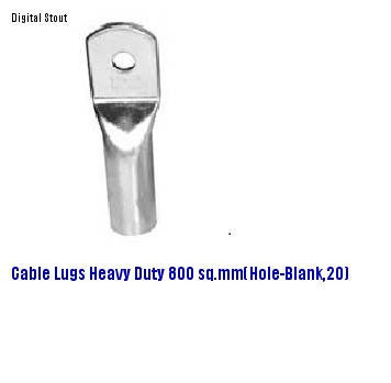 Cable Lugs Heavy Duty 800 sq.mm (Hole - Blank / 20)