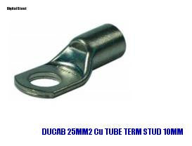 DUCAB 25MM2 Cu TUBE TERM STUD 10MM
