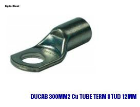 DUCAB 300MM2 Cu TUBE TERM STUD 12MM