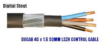 DUCAB 4C x 1.5 SQMM LSZH CONTROL CABLE