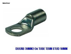 DUCAB 70MM2 Cu TUBE TERM STUD 10MM